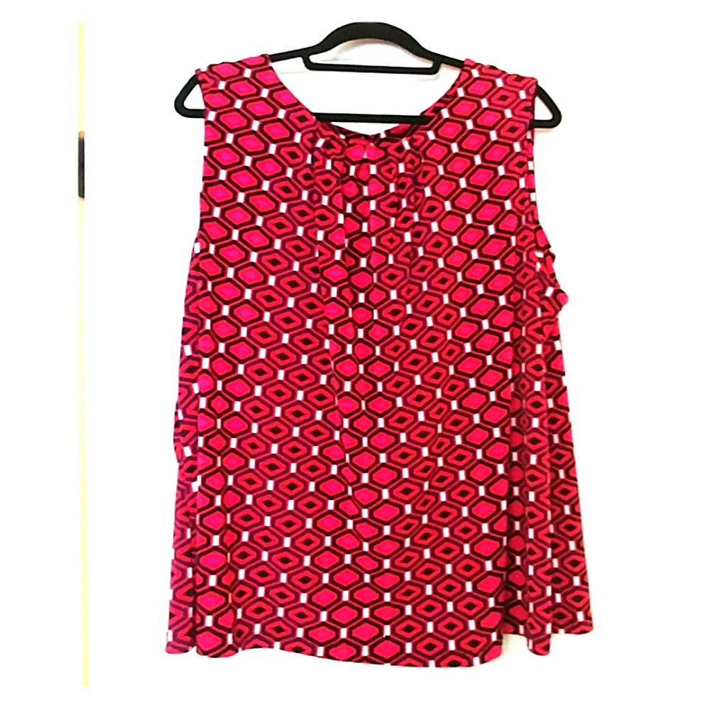 2X Calvin Klein Sleeveless Blouse